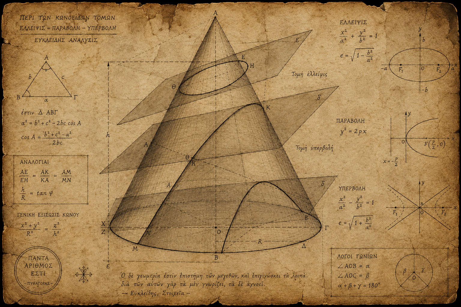 Koniklerden Usturlaba: Hypatia’nın Rasyonel Geometrisi
